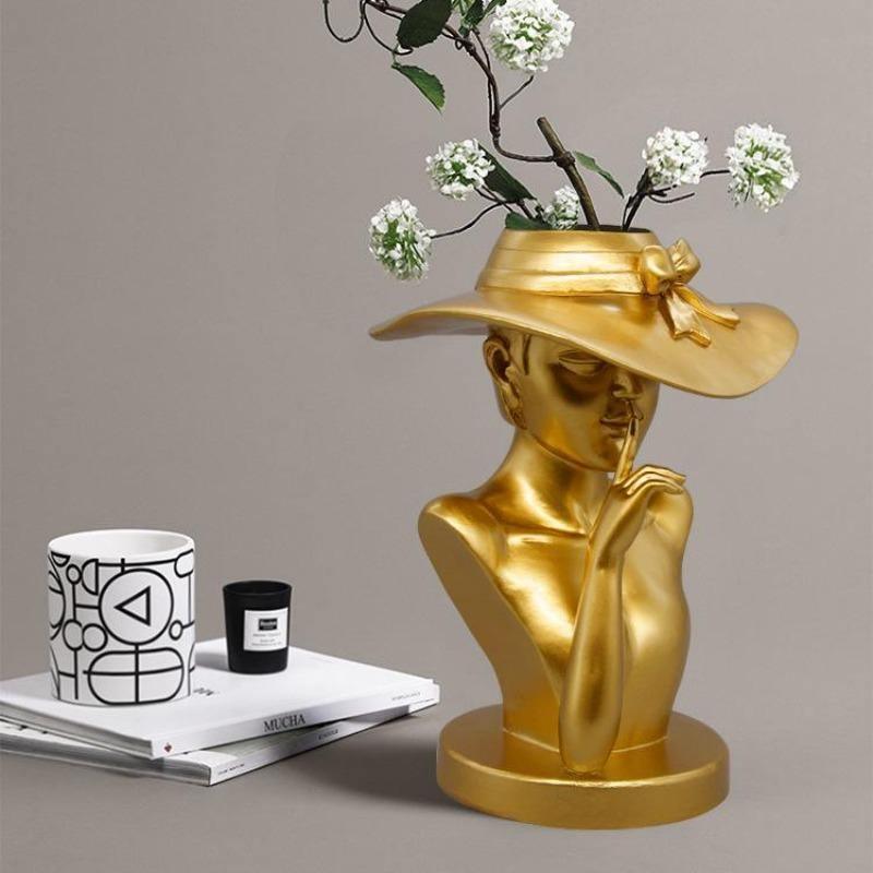 Lady Hat Vase