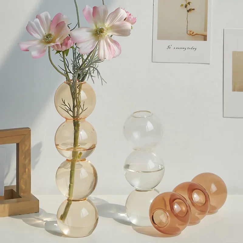 Nordic Glass Bubble Vase