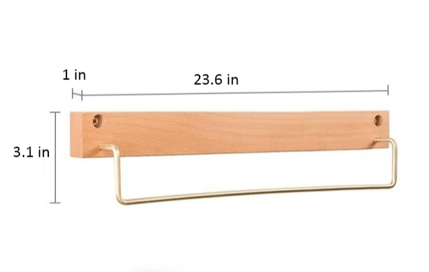 Beechwood Towel Rack