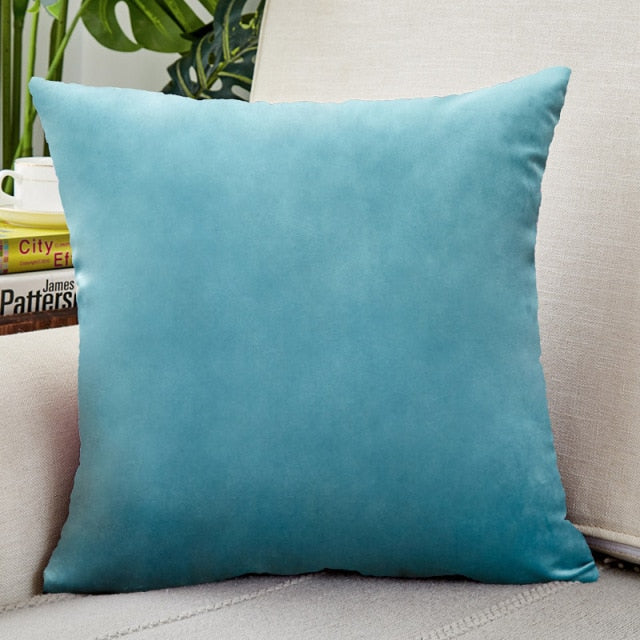 Cushion Cover Velvet Decoration Pillows For Sofa