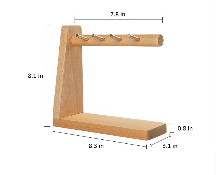 Branched Multi-Key Holder Stand