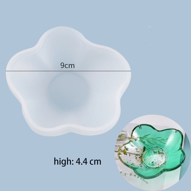 2021 DIY Resin Mold Candle Holder Silicone